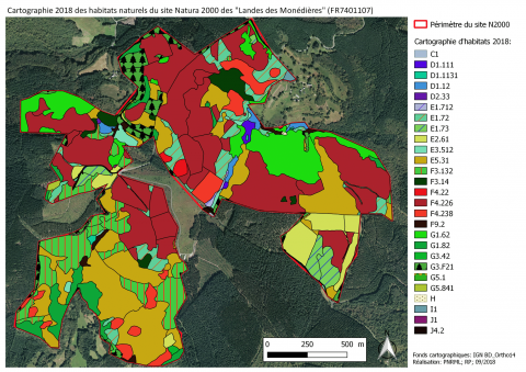 Cartographie des habitats naturels - 2018