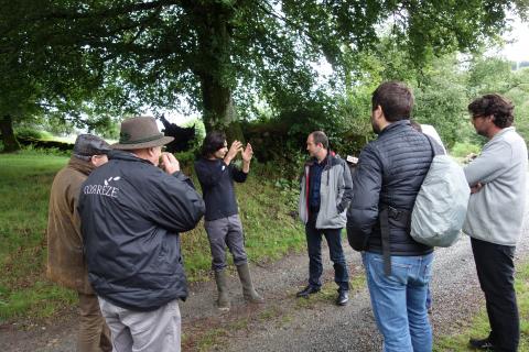 Réunion sur le thème du pastoralisme à la ferme de la Monédière