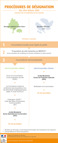 Schéma Procédure de désignation